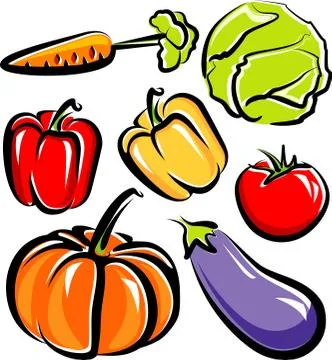 Vegetables Stock Illustration