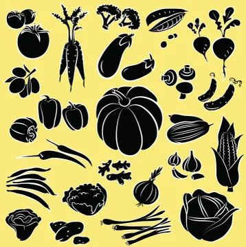 Vegetables Stock Illustration