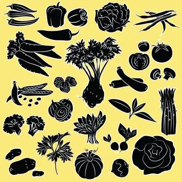 Vegetables Stock Illustration