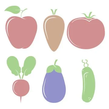 Vegetables Stock Illustration