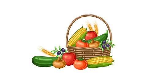 Vegetables Ilustración de archivo