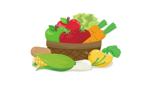 Vegetables Stock Illustration
