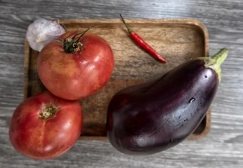 Vegetables in the kitchen before cooking Foto stock