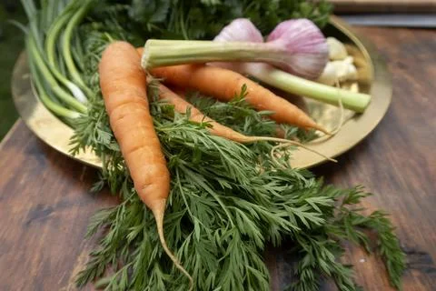 Vegetables in the kitchen before cooking Stock Photos