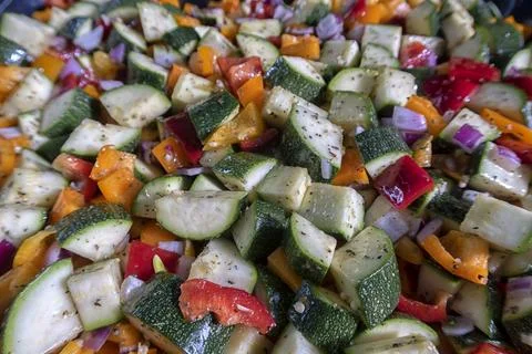 Vegetables in the kitchen before cooking Stock Photos