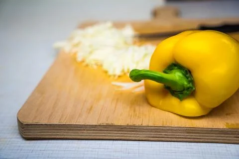 Vegetables in the kitchen Stock Photos