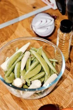Vegetables in the kitchen Stock Photos