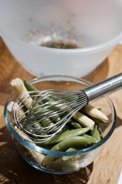 Vegetables in the kitchen Stock Photos