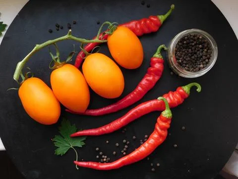 Vegetables in the kitchen Stock Photos