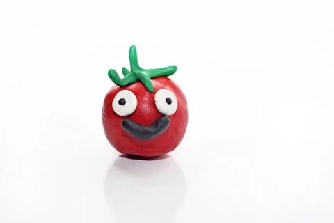 Vegetables made from plasticine. Stock Photos