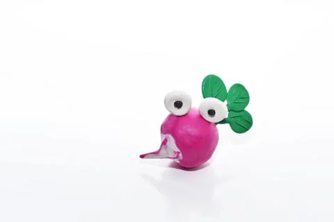 Vegetables made from plasticine. Stock Photos