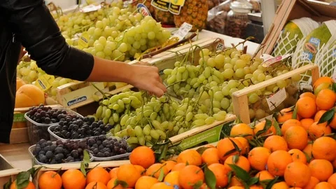 Vegetables market Vidéo 87177106