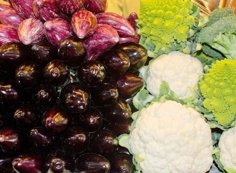 Vegetables in market Stock Photos