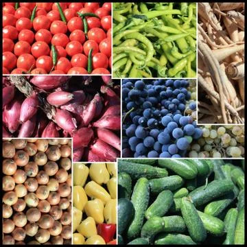 Vegetables Mix Stock Photos