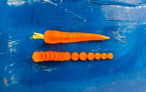Vegetables on old wood surface Stock Photos
