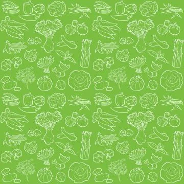 Vegetables pattern 스톡 일러스트