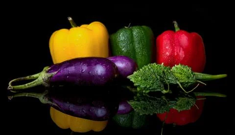 VEGETABLES Foto stock