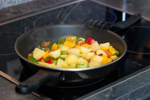 Vegetables with potatoes Stock Photos