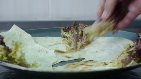 Vegetables Saj pan Stock Footage 78594279