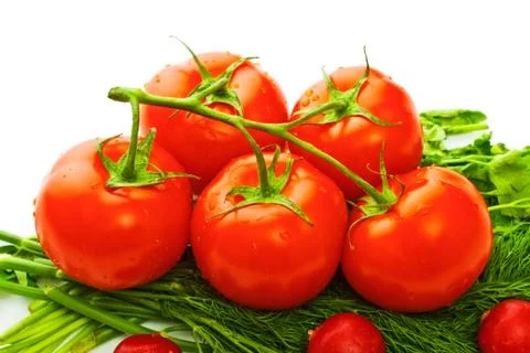 Vegetables for salad Foto stock