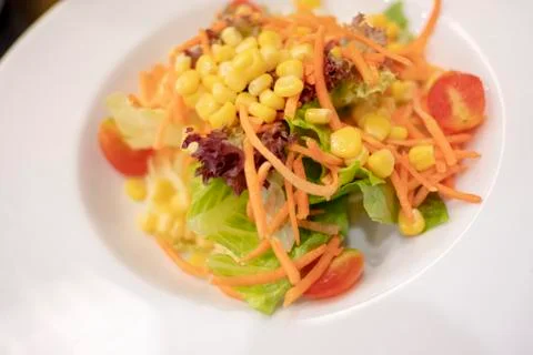 Vegetables salad Stock Photos
