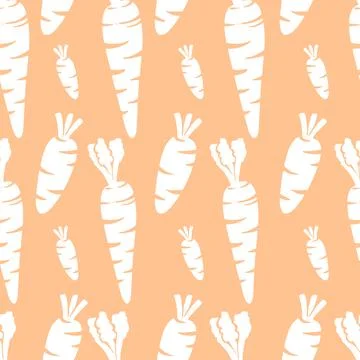 Vegetables Seamless Pattern Illustrazione stock