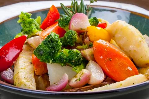 Vegetables sous vide Stock Photos