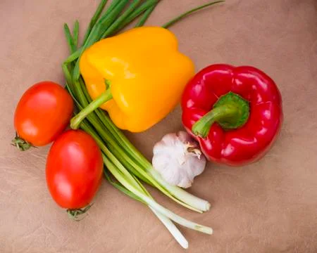 Vegetables on the table Stock Photos