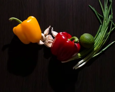 Vegetables on the table Stock Photos