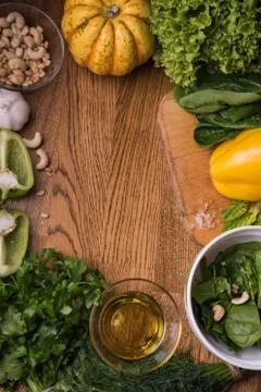 Vegetables on the table Stock Photos