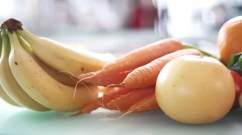 Vegetables tracking shot Stock Footage 49033514