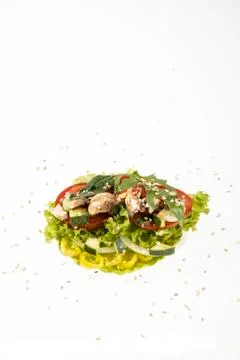 Vegetables on white background Foto stock