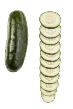 Vegetables on white background Stock Photos