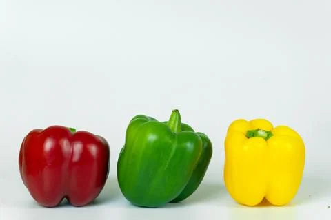 Vegetables on a white background Stock Photos
