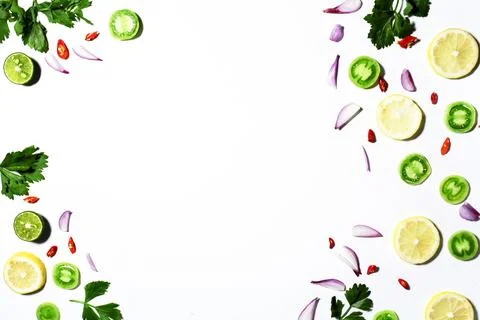 Vegetables with a white background Stock Photos