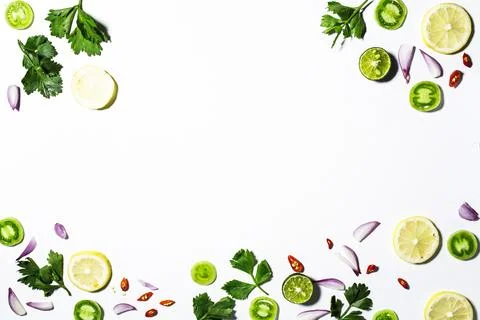 Vegetables with a white background Stock Photos