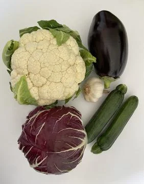 Vegetables on a white background2 Stock Photos