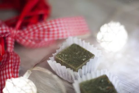 Vegetarian candy Foto stock