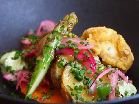 Vegetarian dish Stock Photos