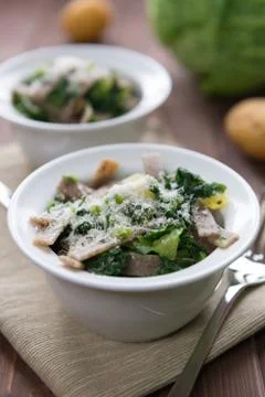 Vegetarian pasta Stock Photos