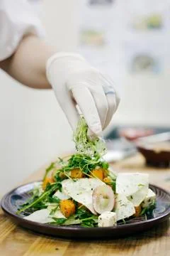 Vegetarian salad Stock Photos