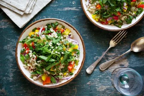 Vegetarian Salad Foto stock