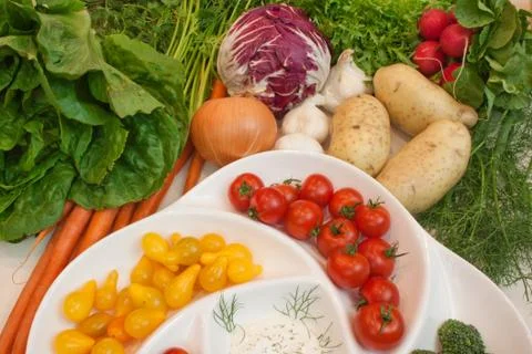 Veggie Platter Stock Photos