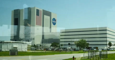 Vehicle Assembly Building Exploring the American Aeronautic Universe Stock Footage 242033204
