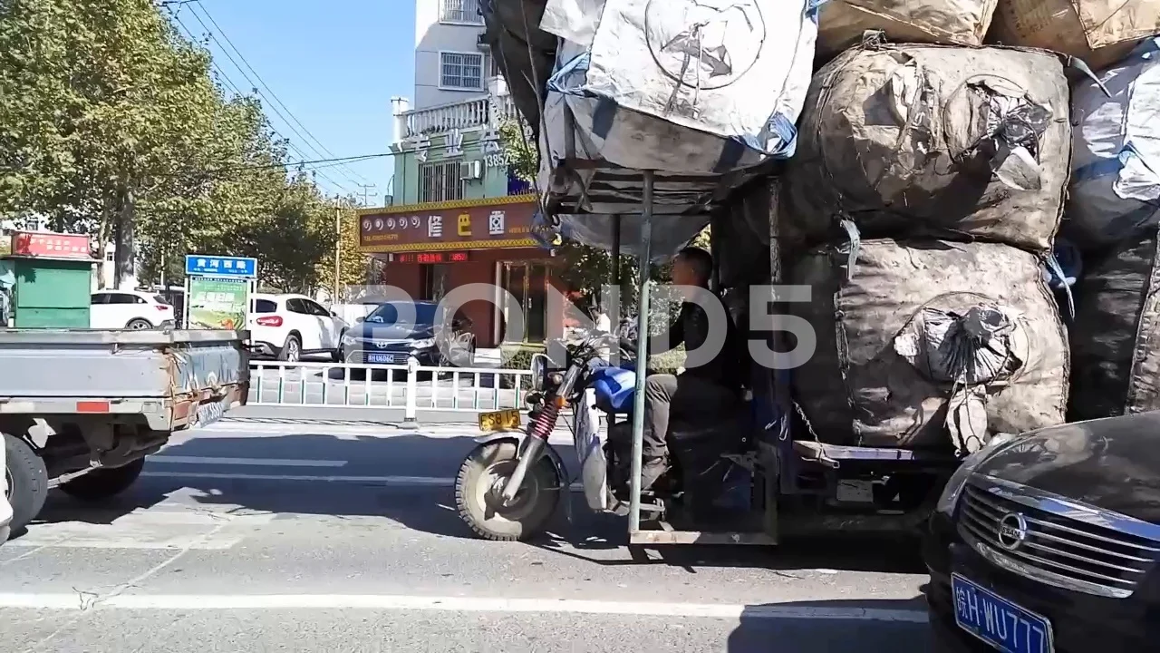 Overloaded Vehicles in China