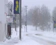 Vehicle Driving in Snow SD Footage