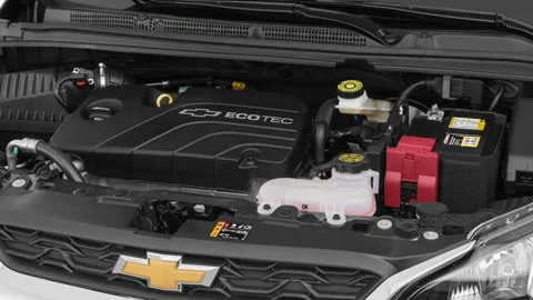 Vehicle engine Nightfall Gray Metallic 2019 Chevrolet Spark LS Automatic Stock-Footage 160044785