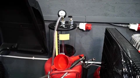 Vehicle Engine Oil Replacement Tool Stock Footage 151157309