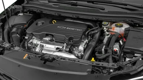 Vehicle engine Tungsten Metallic 2017 Chevrolet Cruze LT Automatic Stock Footage 159913144