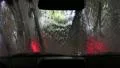 Vehicle Exits Carwash Tunnel - POV HD Footage